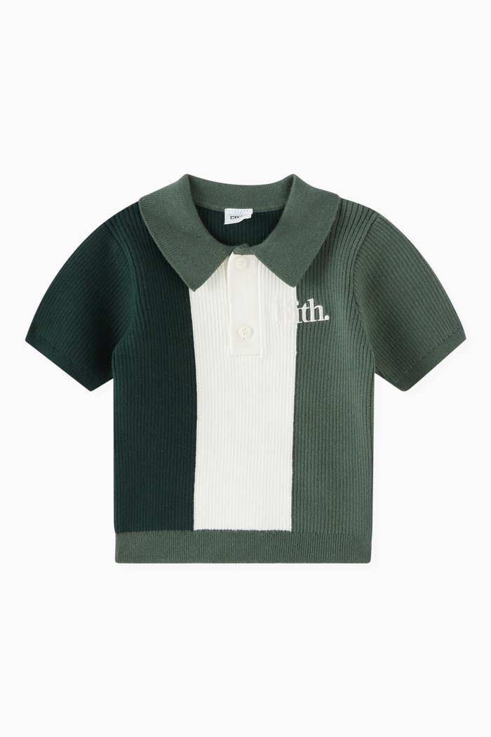 

Baby Tilden Polo Shirt in Cotton, Green