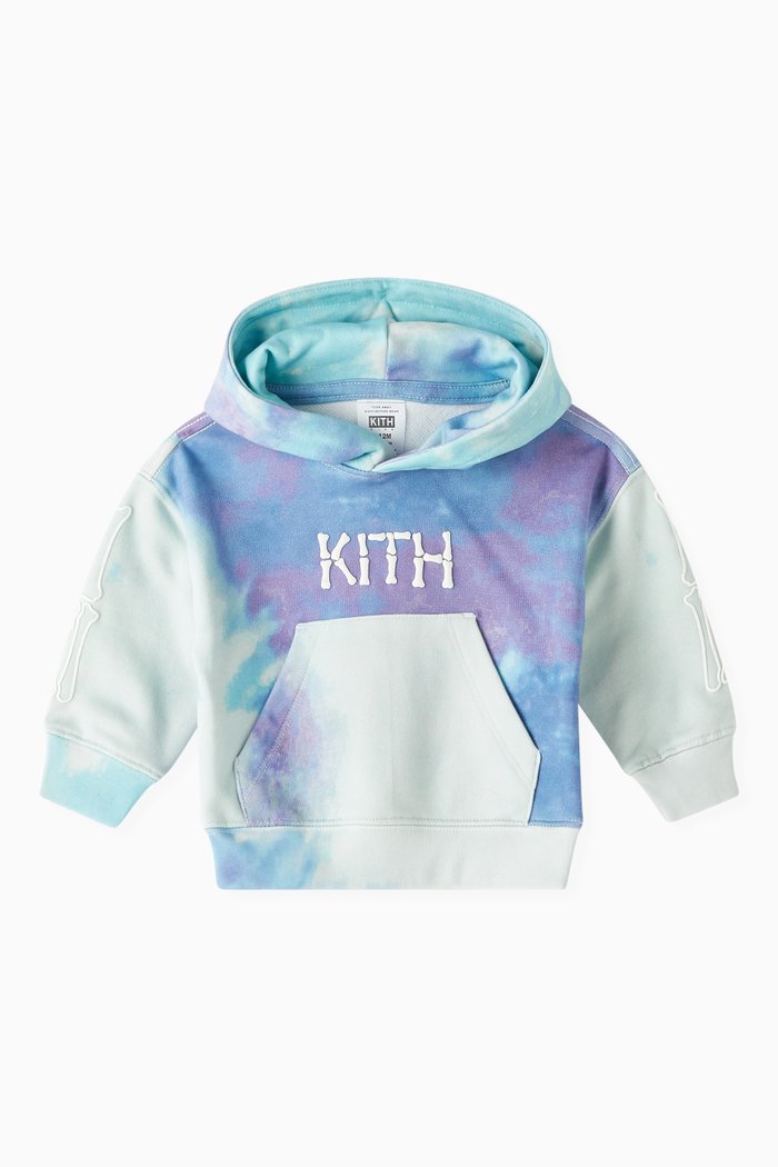 

Baby Skeleton Hoodie in Cotton, Blue