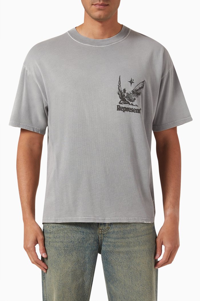 Spirits of Summer T-Shirt in Cotton, Multicolour