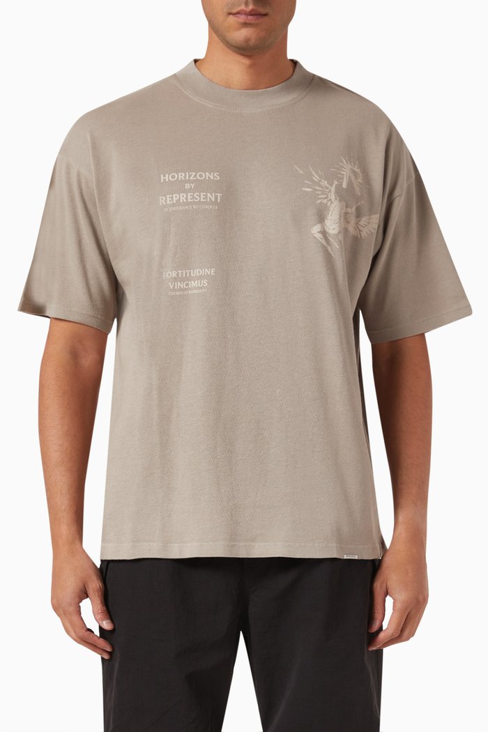 

Icarus T-shirt in Cotton, Neutral