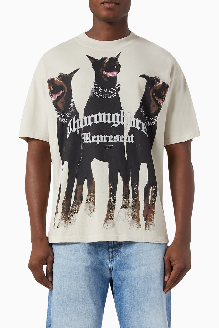 

Thoroughbred T-shirt in Cotton-jersey, Neutral