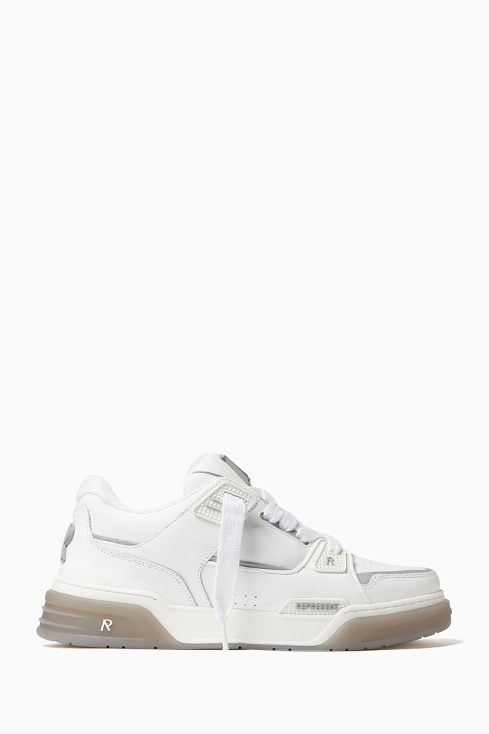 

Apex 2.0 Sneakers in Suede & Leather, White