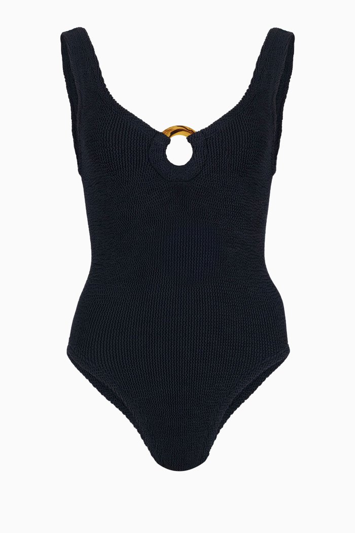 

Celine One-piece Swimsuit Original Crinkle™, Black