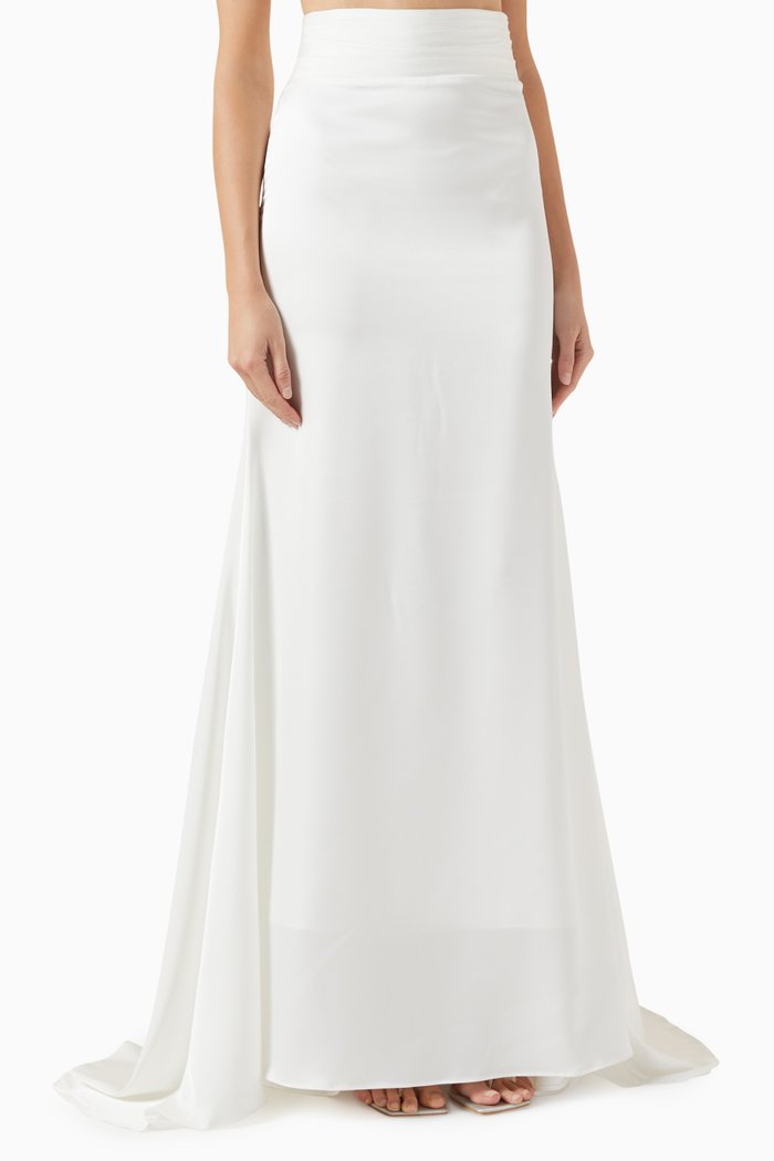

The Kirsten Skirt in Mikado, Neutral