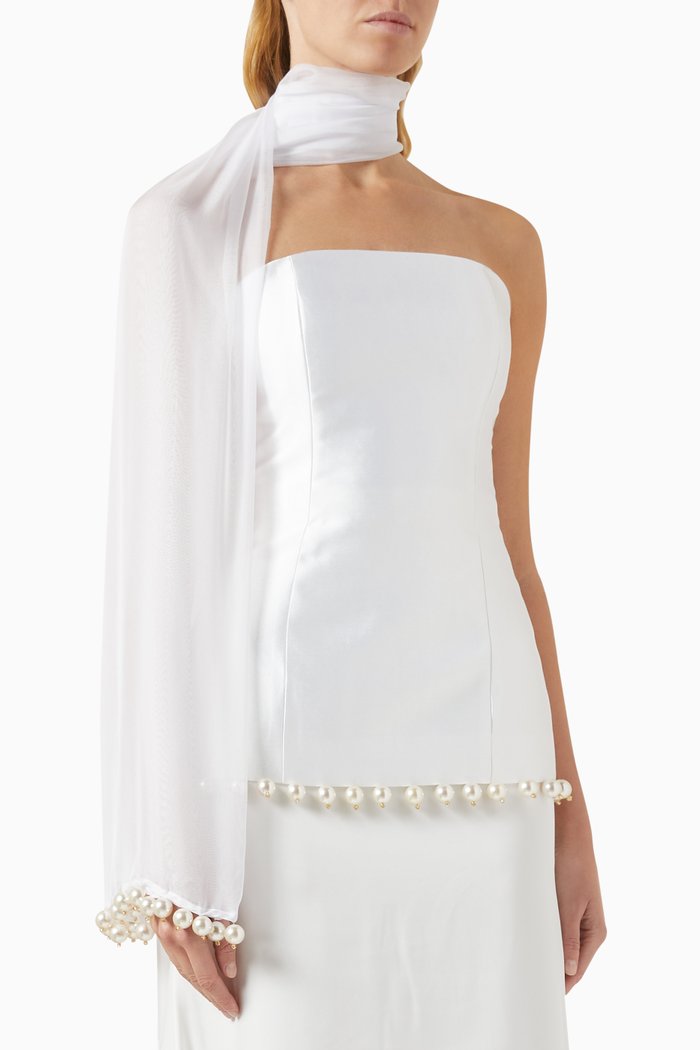 

Lula Bustier Set in Taffeta, Neutral