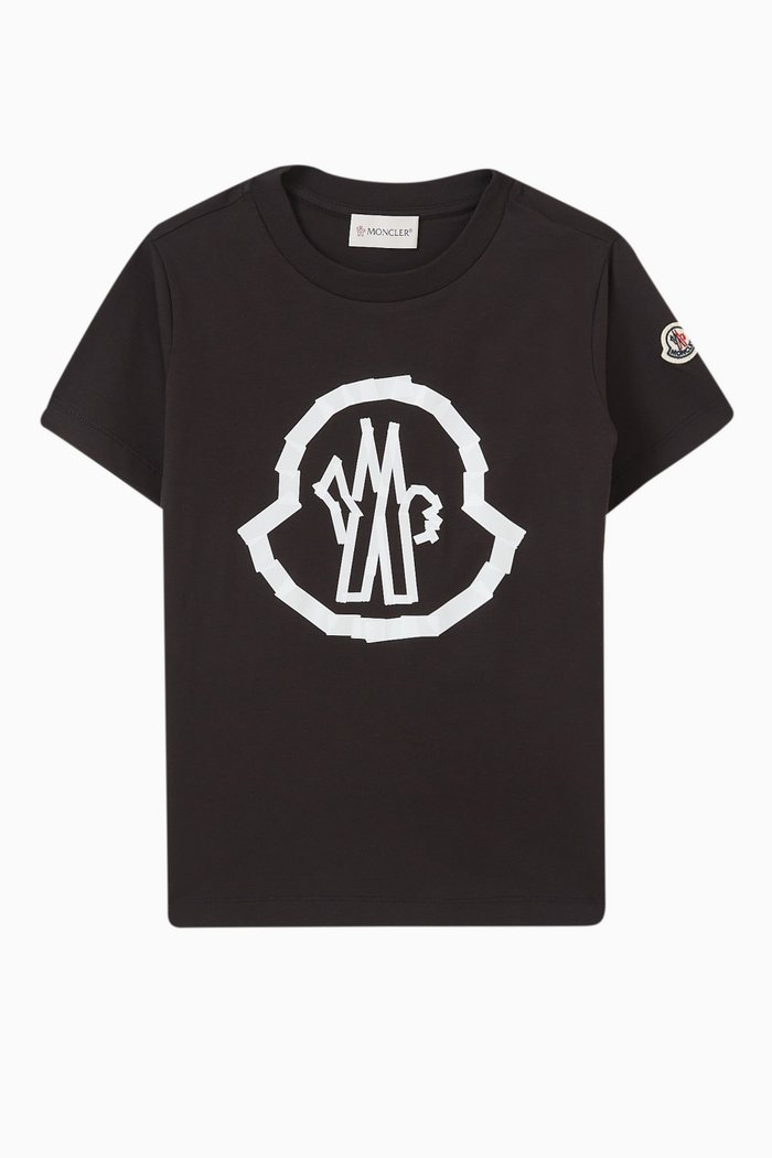 

Logo T-shirt in Cotton Jersey, Black