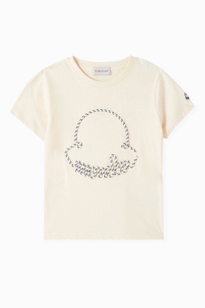 

Logo T-shirt in Cotton, Neutral