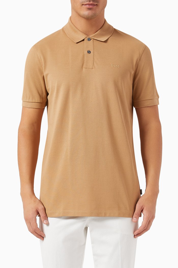 

Pallas Slim-fit Polo Shirt in Cotton-piqué, Neutral
