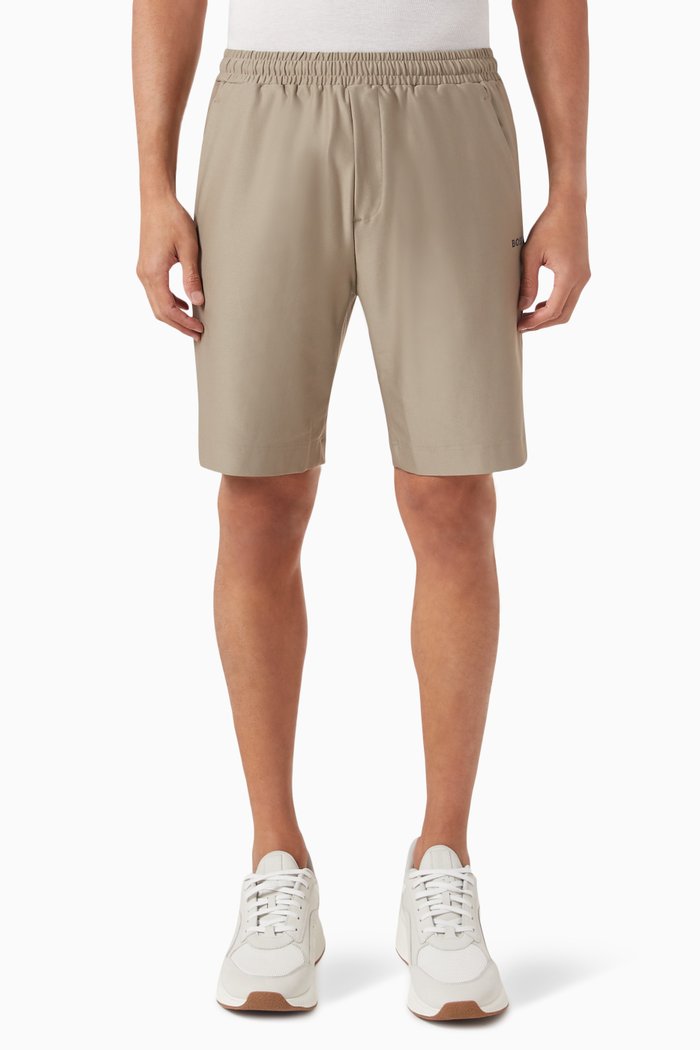 

Logo Shorts in Interlock-fabric, Green