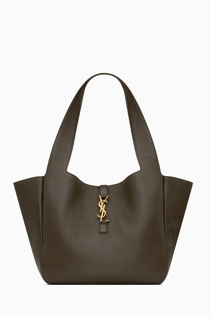 

Le 5 À 7 Bea in Grained Leather, Green