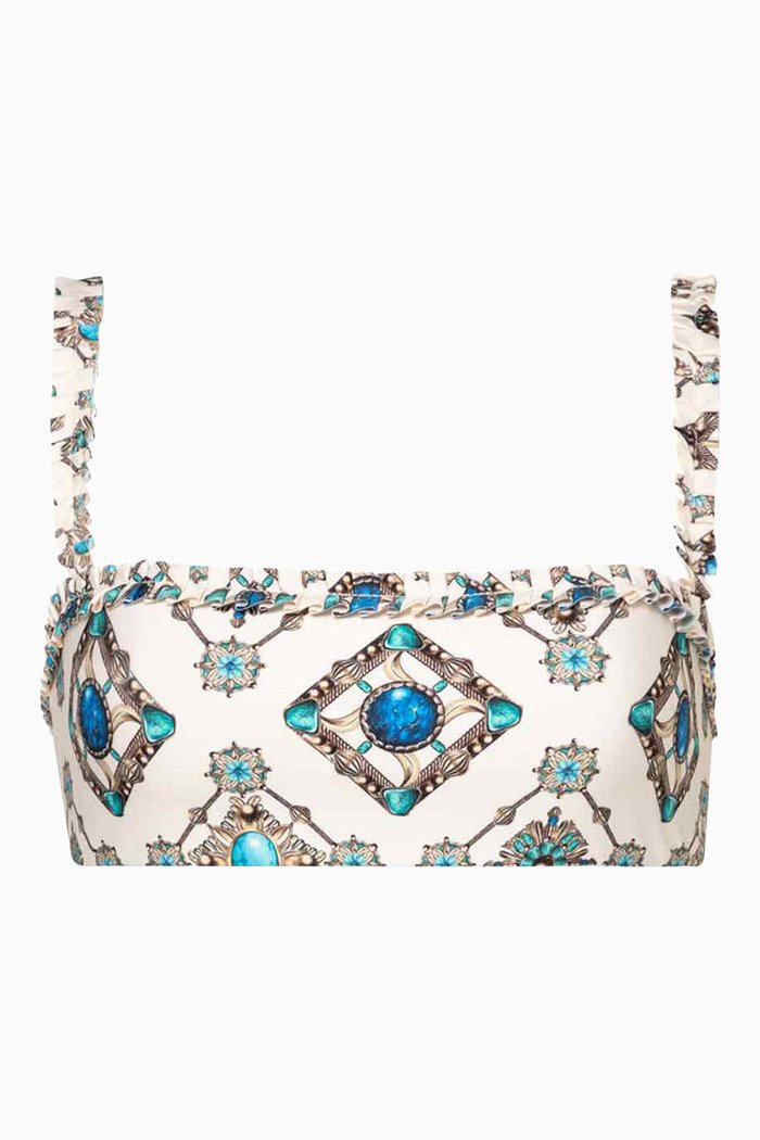 Olmo Platero Crop Top, Multicolour