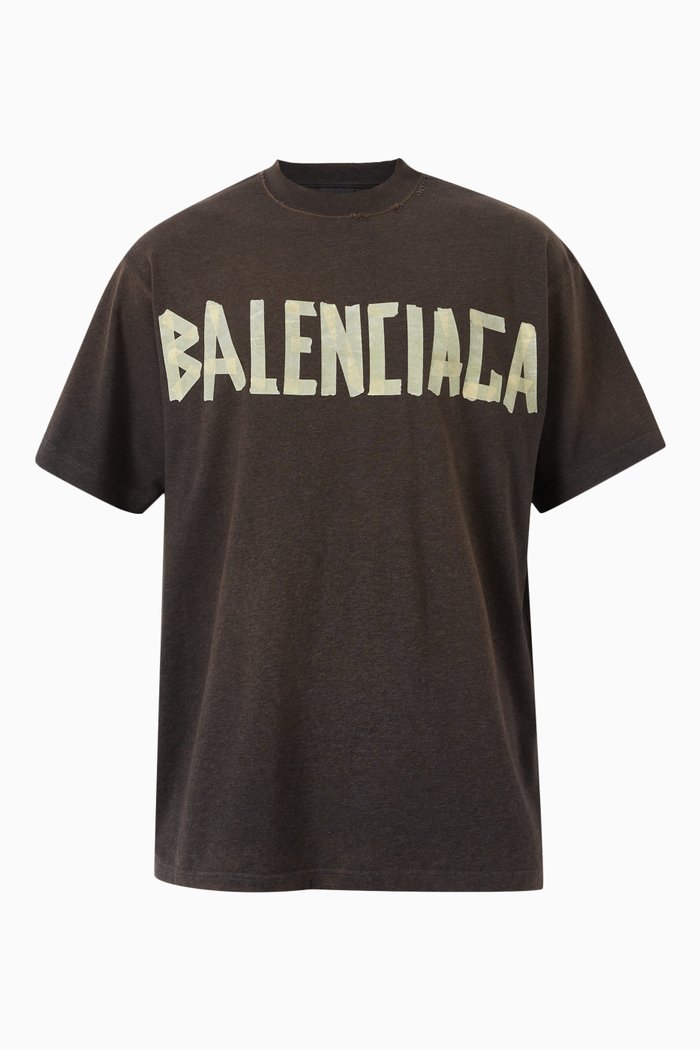 

Unisex Tape Type Medium-fit T-shirt in Vintage-jersey, Grey