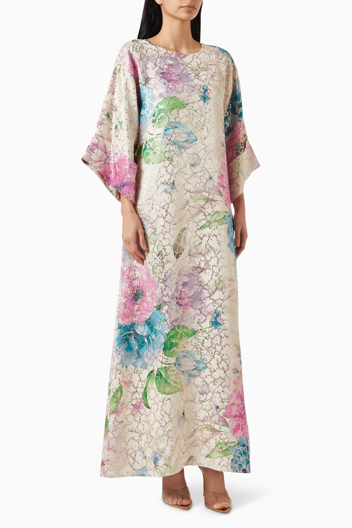 

Marya Rosa Kaftan in Viscose, Blue