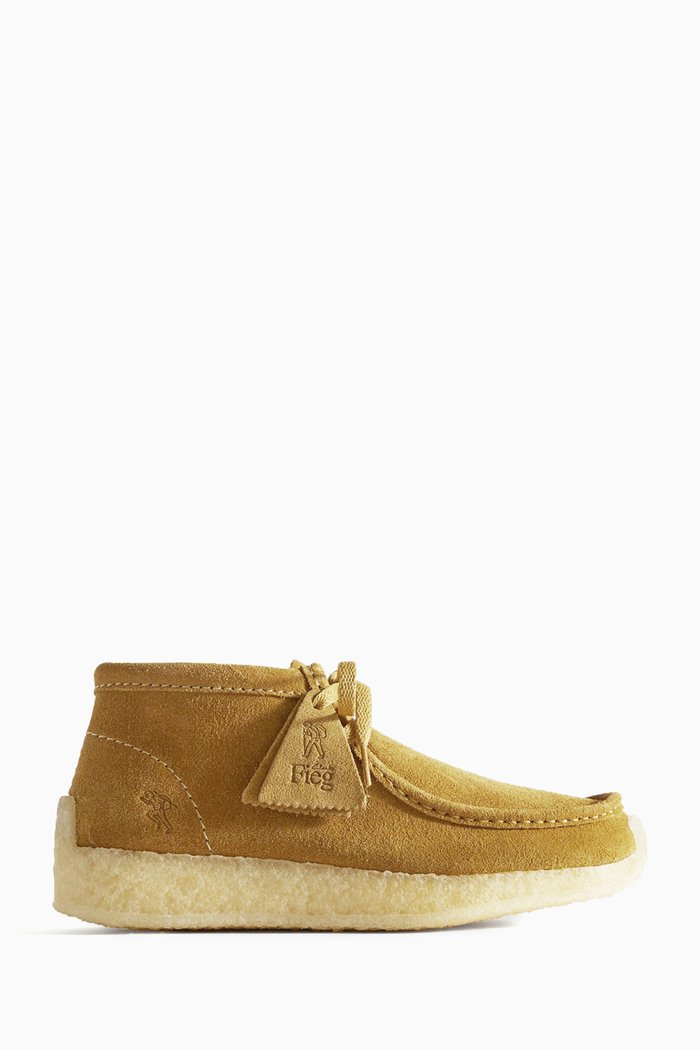 Clarks Originals 8th St Rossendale Boots in Suede, Yellow