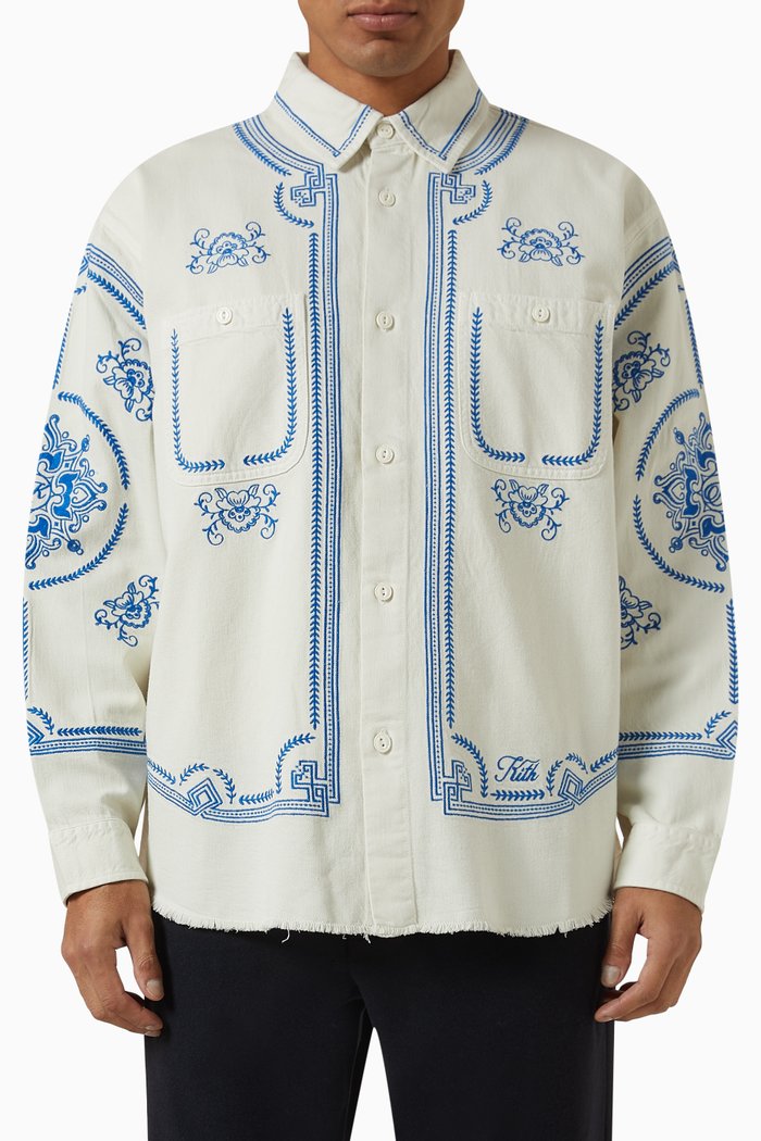 

Apollo Shirt in Denim, Neutral