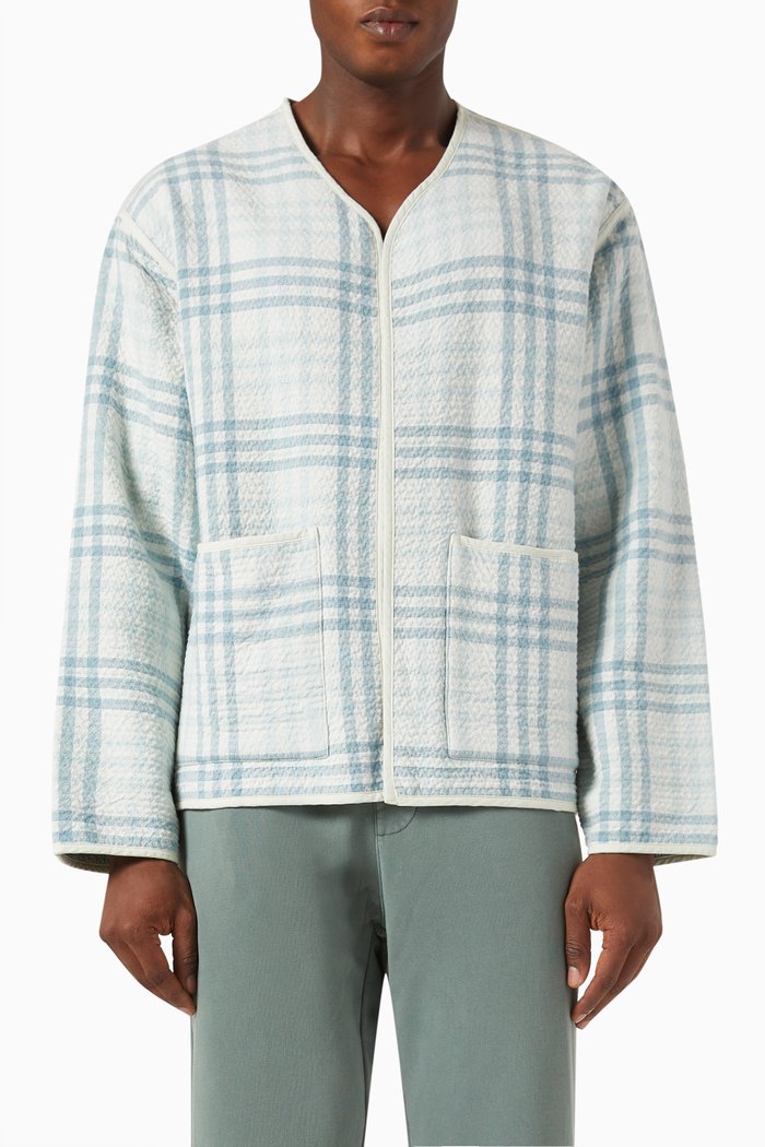 

Multi Rope Coaches Jacket in Cotton, Multicolour