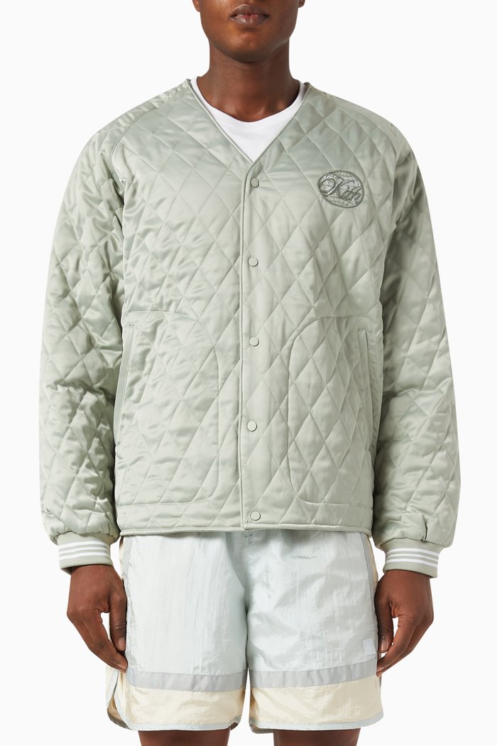 

Yvon Souvenir Quilted Jacket, Grey