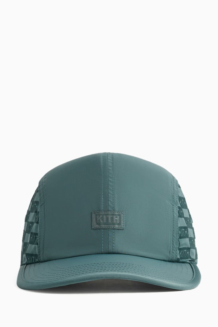 

Flocked Monogram Griffey Camper Cap, Green