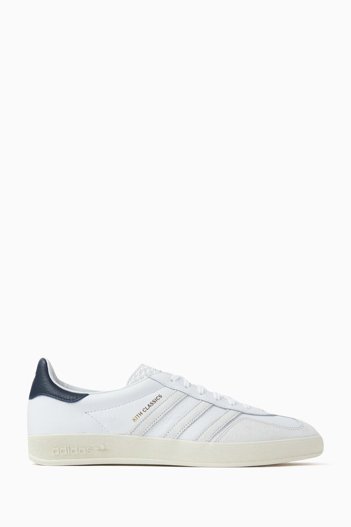 

x Adidas Gazelle Indoor Sneakers in Leather, Blue