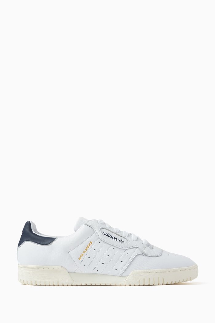 

x Adidas Powerphase Sneakers in Leather, Multicolour