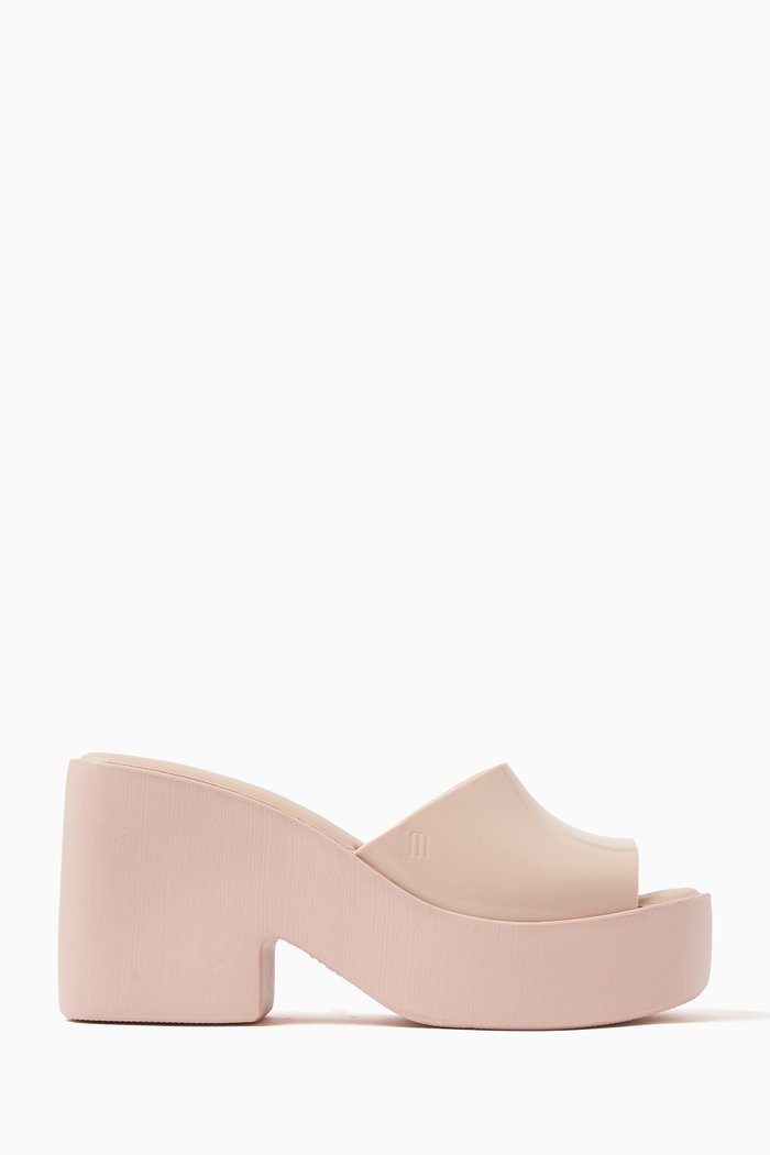 

Posh 100 Mule Sandals in Melflex™, Pink