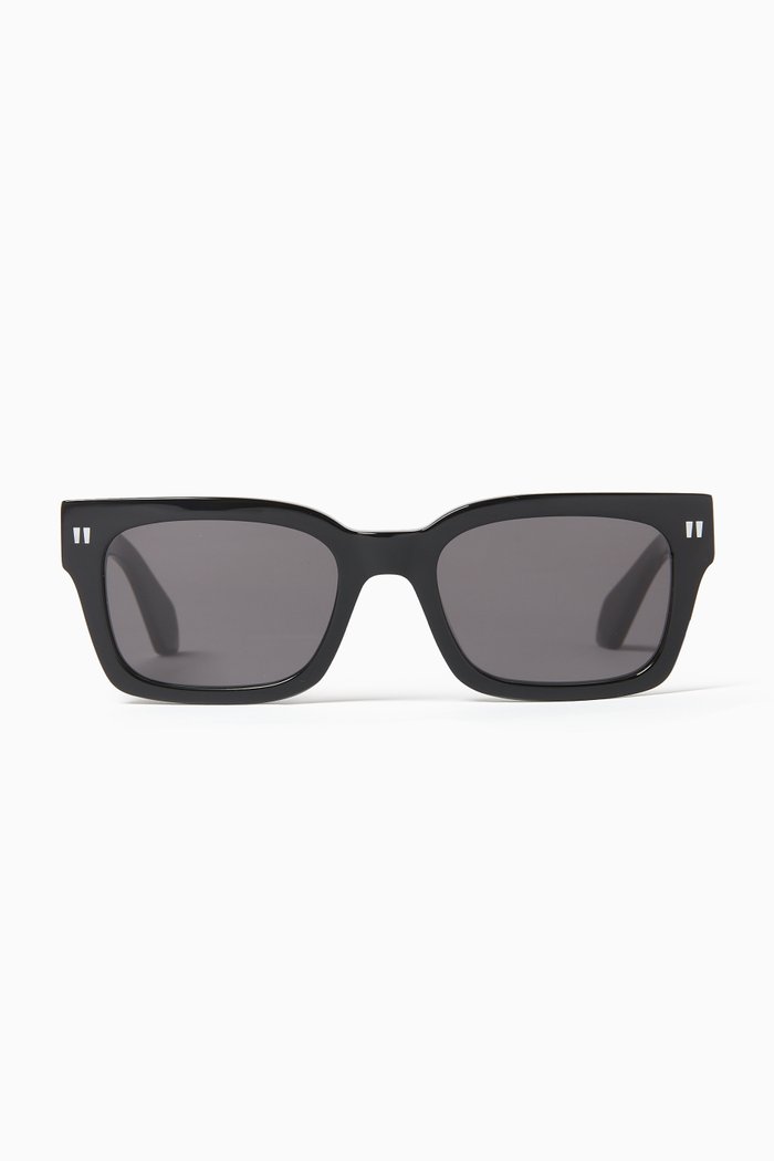 

Midland Square-frame Sunglasses in Acetate, Black
