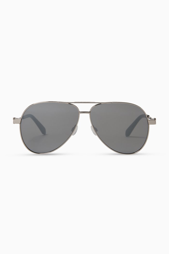 

Ruston L Sunglasses in Metal, Silver