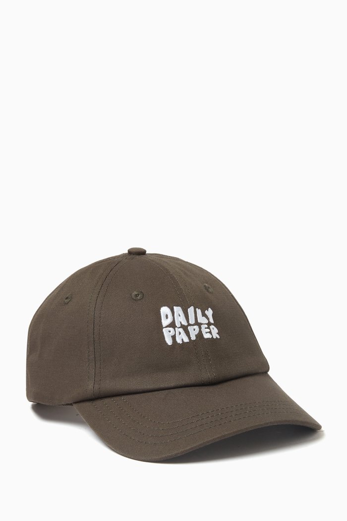 

Horiya Cap in Woven Cotton, Grey