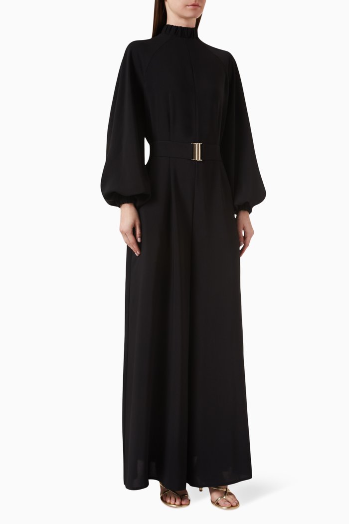 

Carleen Belted Jumpsuit, Black