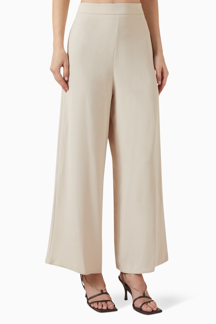 Harper Wide-leg Pants, Neutral