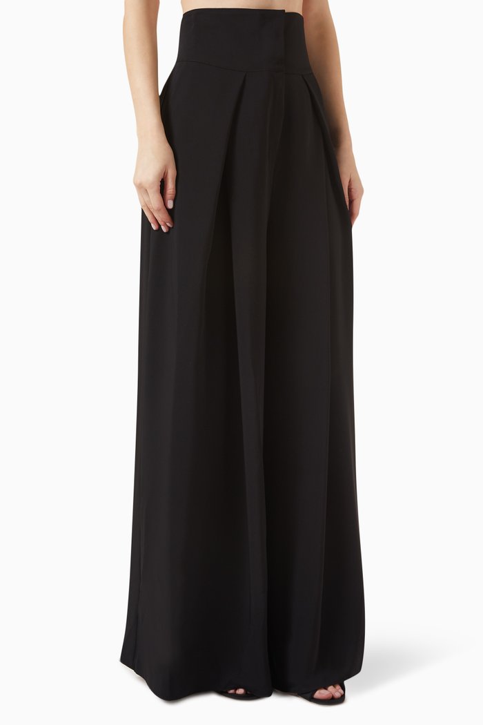 

Eldon Wide-leg Fit Pants, Black