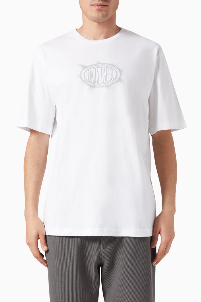 Glow T-shirt in Cotton-jersey, White