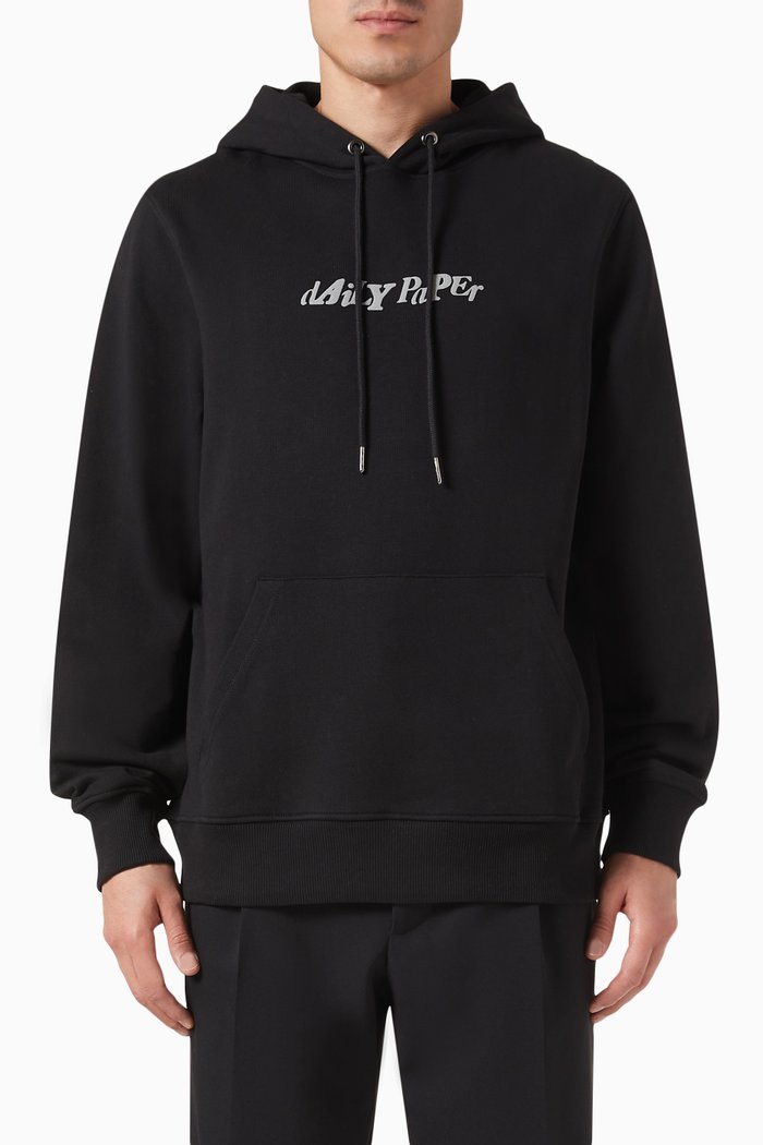 

Unified Type Hoodie in Cotton, Black