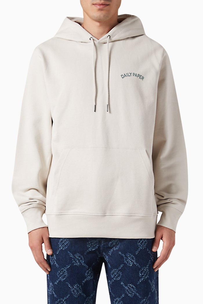 

Migration Hoodie in Cotton, Neutral