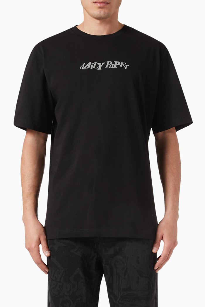 

Unified Type T-shirt in Cotton-jersey, Black