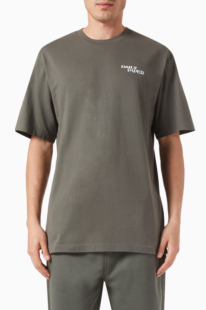 

Hand in Hand T-shirt in Cotton-jersey, Green