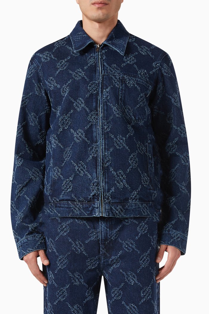 

Jacob Jacket in Denim, Blue