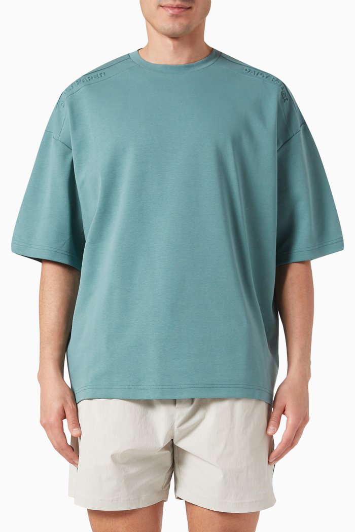 

Juma Oversized T-shirt in Cotton-jersey, Green