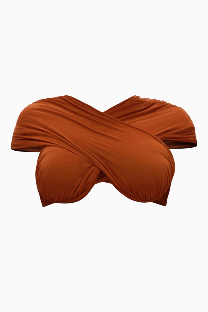 

Ubu Bikini Top, Brown
