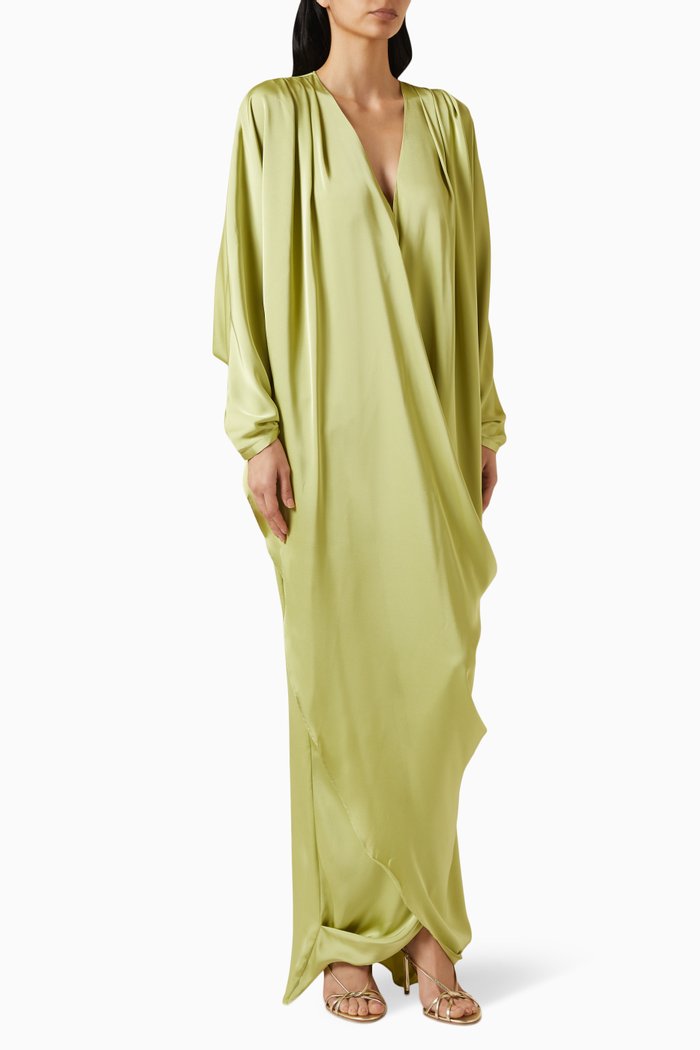 

Tibara Kaftan Dress, Green