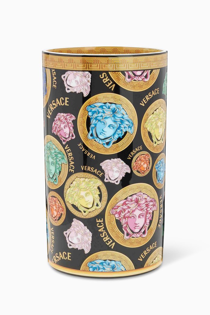 

Medusa Amplified Large Vase in Porcelain, Multicolour