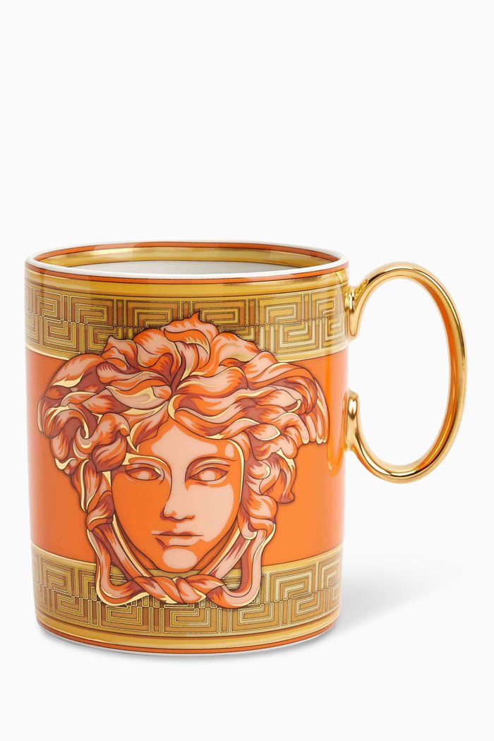 

Medusa Amplified Mug in Porcelain, Orange