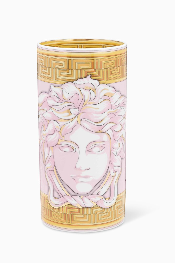 

Medusa Amplified Medium Vase in Porcelain, Pink
