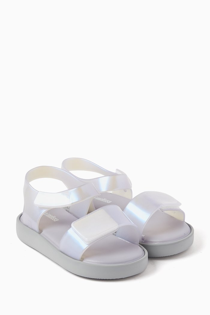 

Jump Sandals in Melflex® PVC, Silver