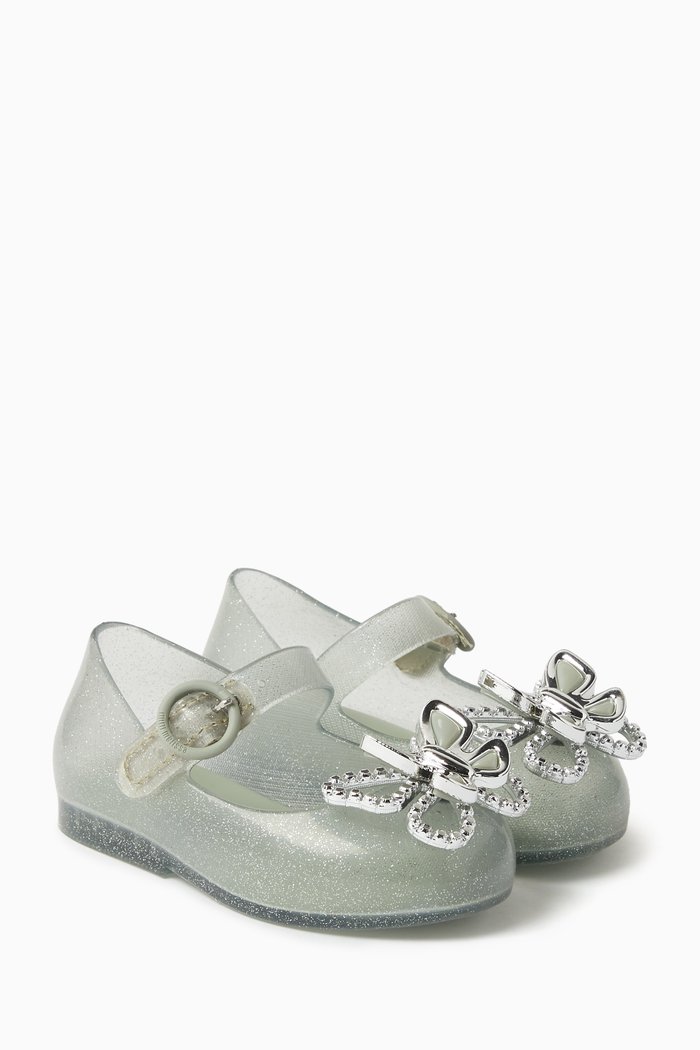 

Sweet Love Fly Ballerinas in Melflex® PVC, Green