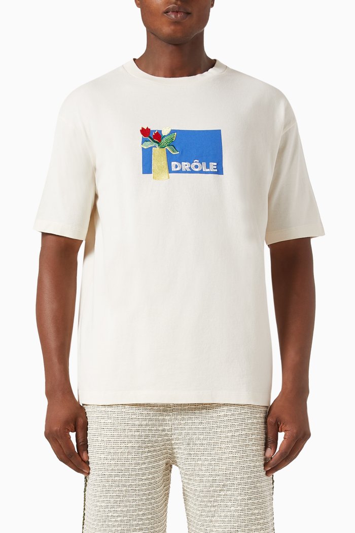 

Le T-Shirt in Cotton, Neutral