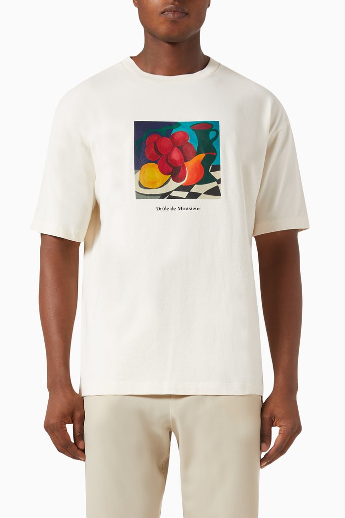 

Le T-Shirt in Cotton, Neutral
