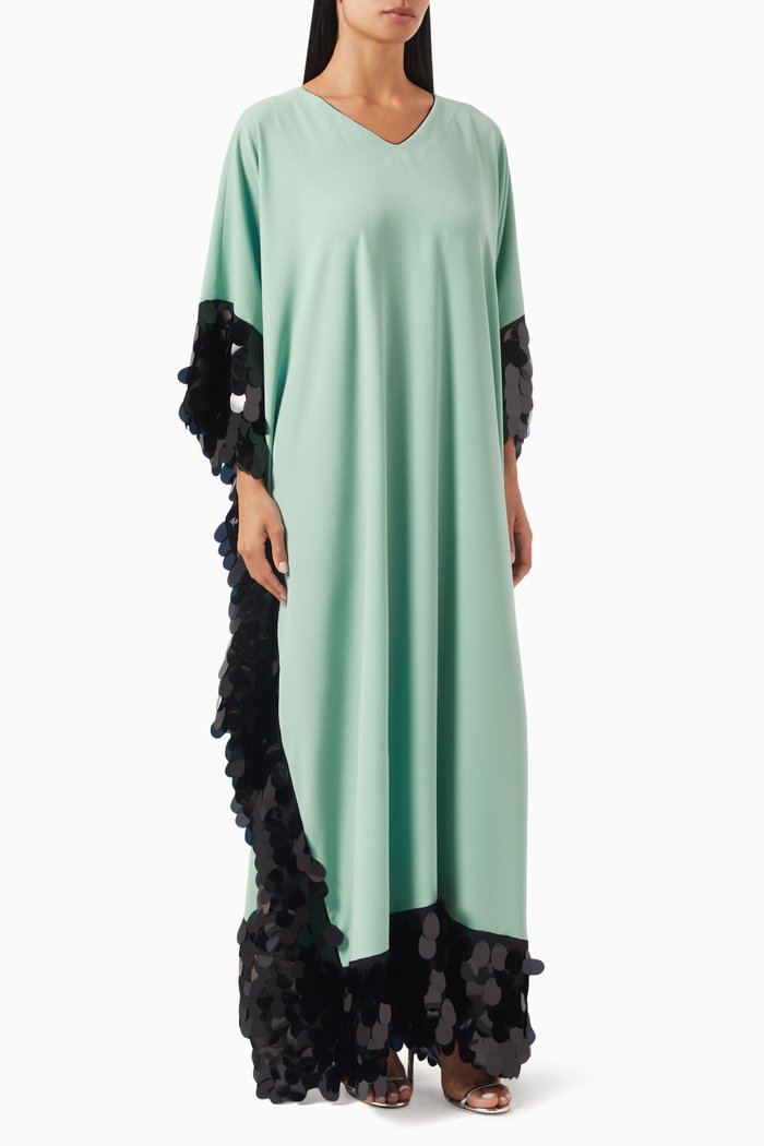 

Dreamy Kaftan in Viscose-blend, Blue