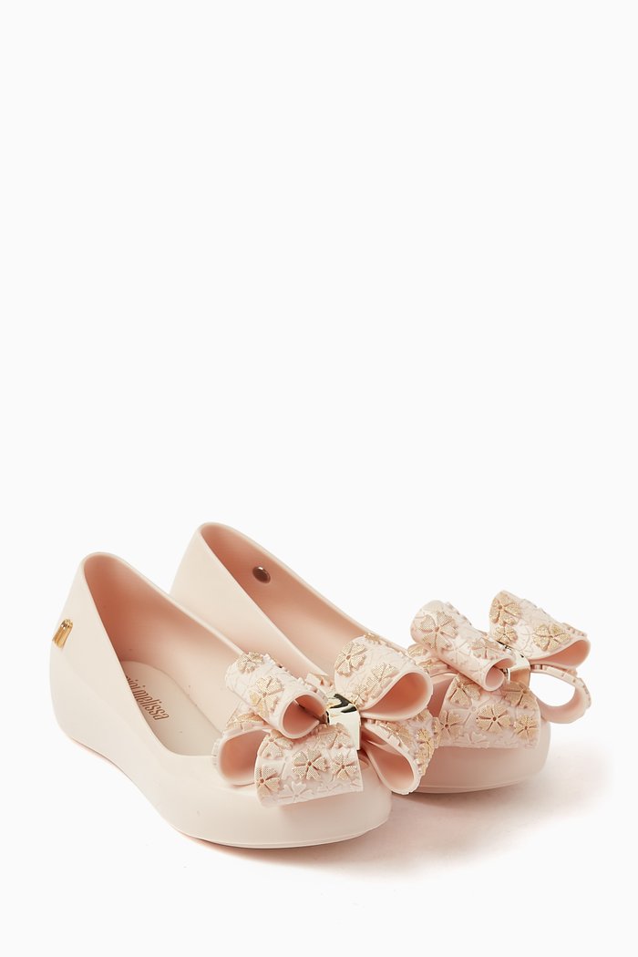

Ultragirl Sweet Flats in Melflex® PVC, Neutral