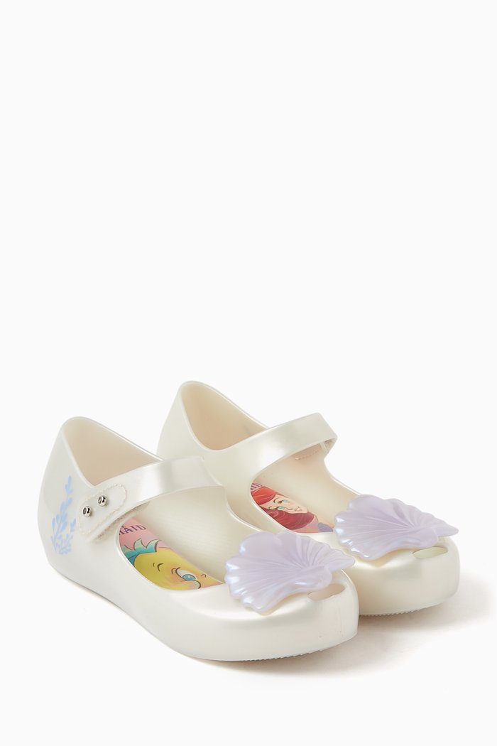 

x Little Mermaid Ultragirl Jelly Shoes in MelFlex®, Silver